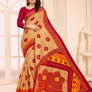 Printed Cotton Saree