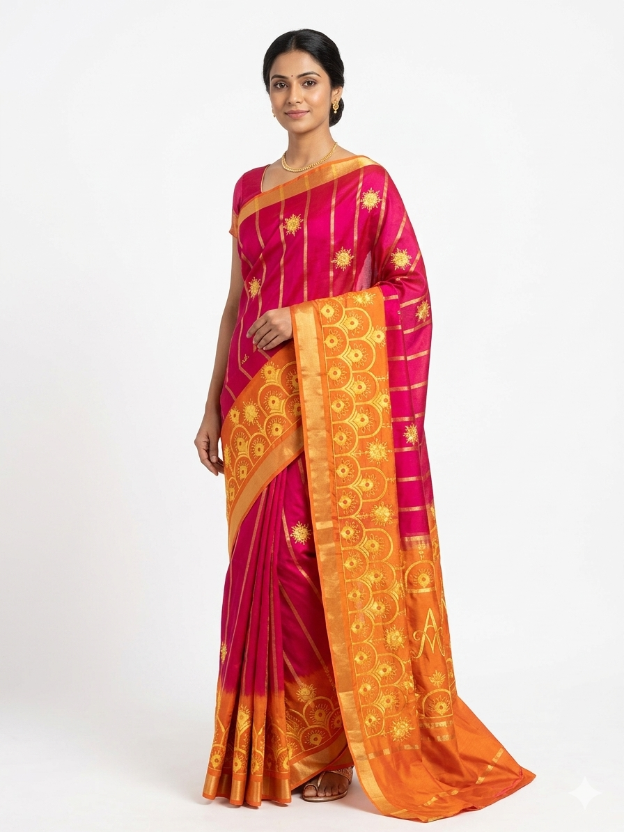 Classic Daily Wear Pure Cotton Saree
